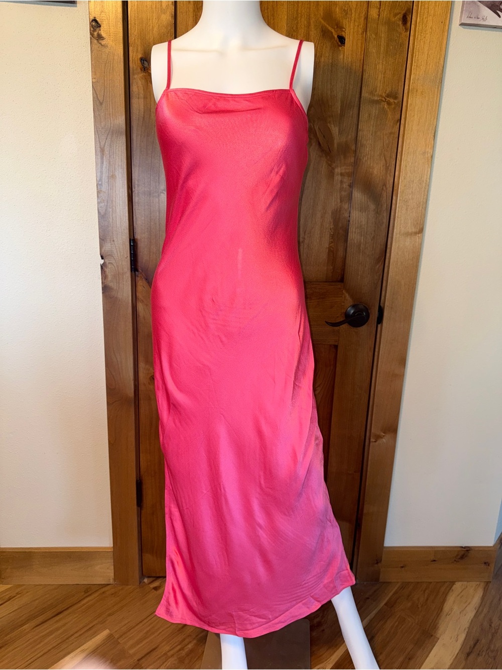 Pistola  Slip Dress in Hot Pink